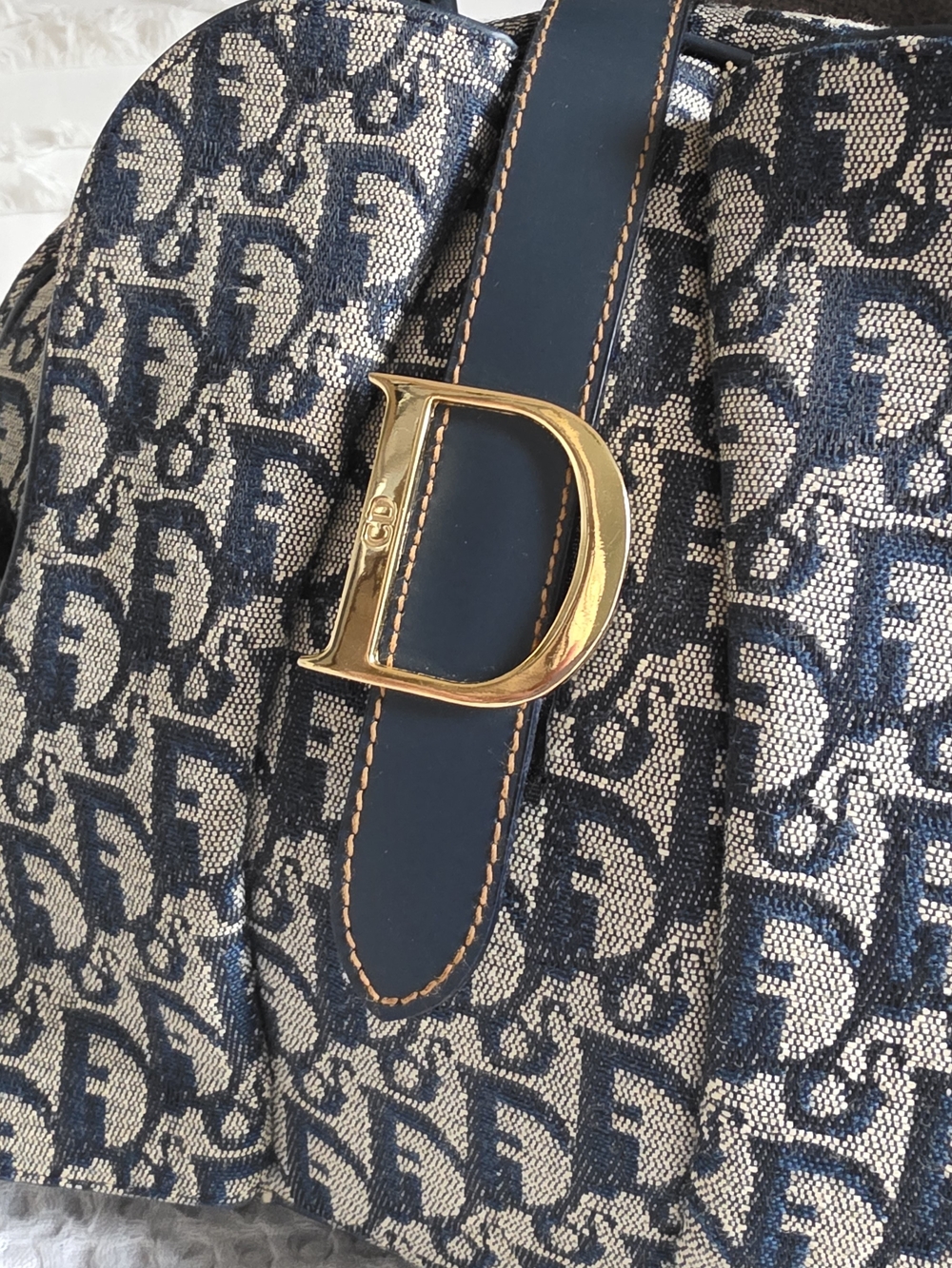 Christian Dior Vintage Double Saddle Bowler Bag - Picture 3 of 15